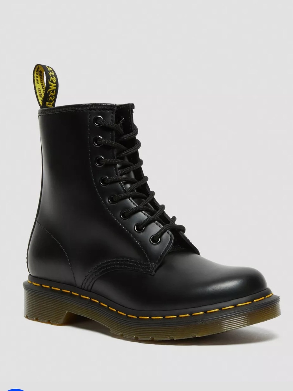 DR. MARTENS 1460 Women’s Smooth Leather Lace Up Boots